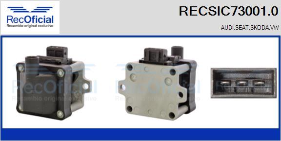 RECOFICIAL RECSIC73001.0 - Запалителна бобина vvparts.bg