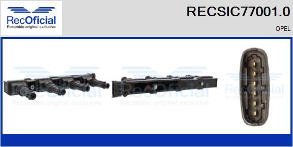 RECOFICIAL RECSIC77001.0 - Запалителна бобина vvparts.bg