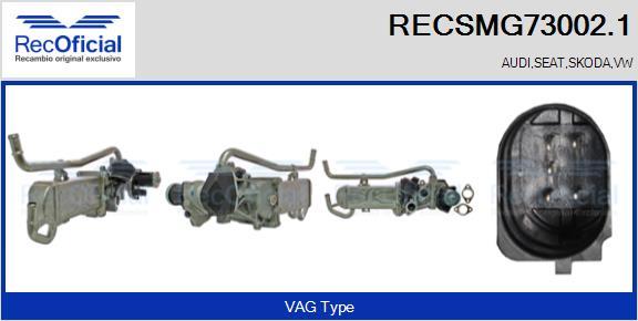 RECOFICIAL RECSMG73002.1 - AGR-модул vvparts.bg