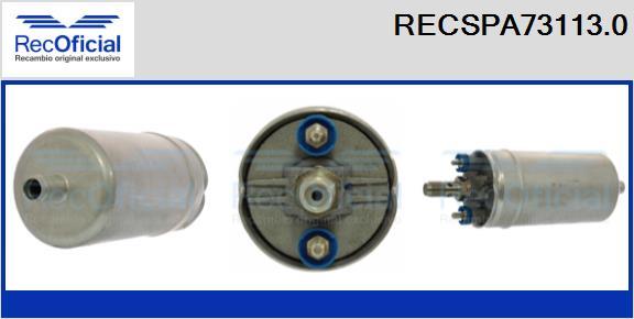 RECOFICIAL RECSPA73113.0 - Горивна помпа vvparts.bg