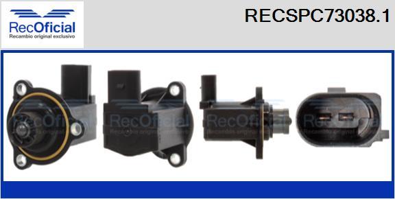 RECOFICIAL RECSPC73038.1 - Клапан въздух, турбина vvparts.bg