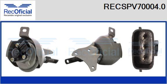 RECOFICIAL RECSPV70004.0 - Регулиращ клапан за налягане на турбината vvparts.bg