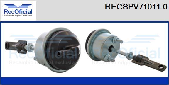 RECOFICIAL RECSPV71011.0 - Регулиращ клапан за налягане на турбината vvparts.bg