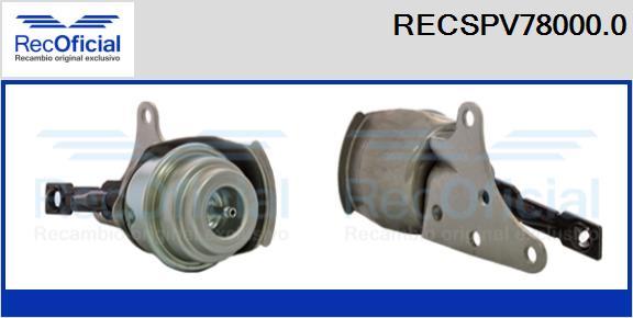 RECOFICIAL RECSPV78000.0 - Регулиращ клапан за налягане на турбината vvparts.bg