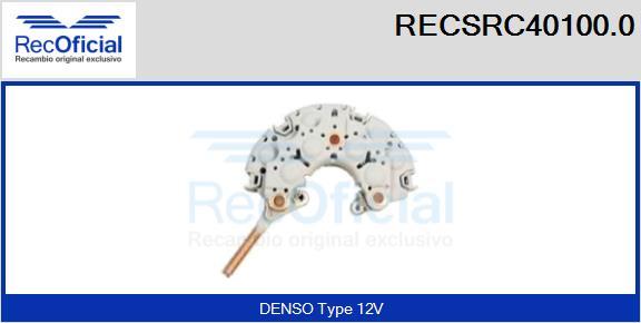RECOFICIAL RECSRC40100.0 - Изправител, генератор vvparts.bg