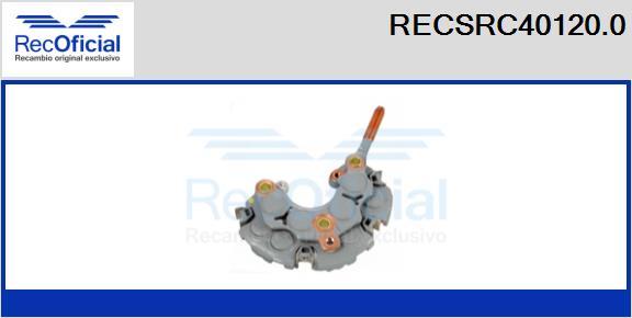 RECOFICIAL RECSRC40120.0 - Изправител, генератор vvparts.bg