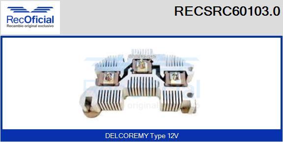 RECOFICIAL RECSRC60103.0 - Изправител, генератор vvparts.bg