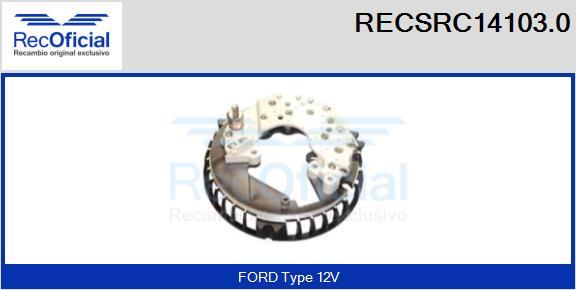 RECOFICIAL RECSRC14103.0 - Изправител, генератор vvparts.bg