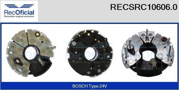 RECOFICIAL RECSRC10606.0 - Изправител, генератор vvparts.bg