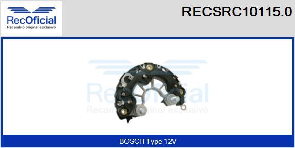 RECOFICIAL RECSRC10115.0 - Изправител, генератор vvparts.bg