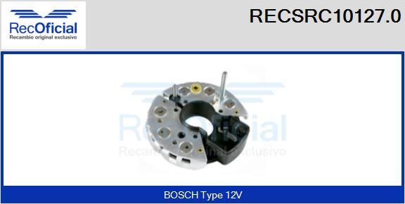 RECOFICIAL RECSRC10127.0 - Изправител, генератор vvparts.bg