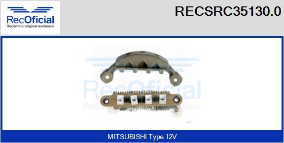 RECOFICIAL RECSRC35130.0 - Изправител, генератор vvparts.bg