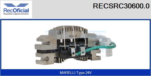 RECOFICIAL RECSRC30600.0 - Изправител, генератор vvparts.bg