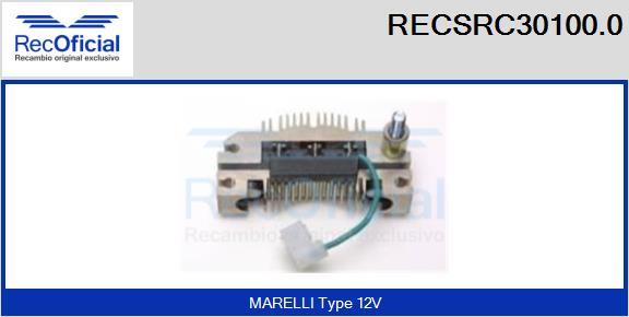 RECOFICIAL RECSRC30100.0 - Изправител, генератор vvparts.bg