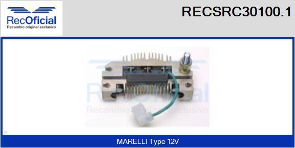 RECOFICIAL RECSRC30100.1 - Изправител, генератор vvparts.bg