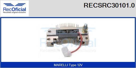 RECOFICIAL RECSRC30101.0 - Изправител, генератор vvparts.bg