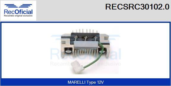 RECOFICIAL RECSRC30102.0 - Изправител, генератор vvparts.bg