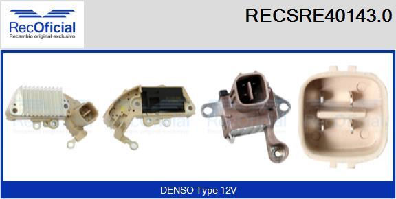 RECOFICIAL RECSRE40143.0 - Регулатор на генератор vvparts.bg