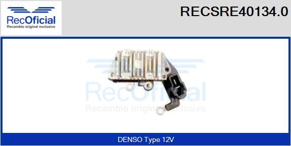 RECOFICIAL RECSRE40134.0 - Регулатор на генератор vvparts.bg