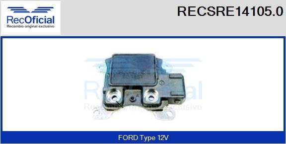 RECOFICIAL RECSRE14105.0 - Регулатор на генератор vvparts.bg