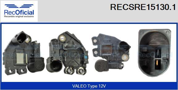 RECOFICIAL RECSRE15130.1 - Регулатор на генератор vvparts.bg