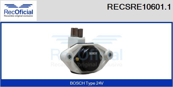 RECOFICIAL RECSRE10601.1 - Регулатор на генератор vvparts.bg