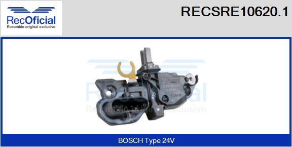 RECOFICIAL RECSRE10620.1 - Регулатор на генератор vvparts.bg