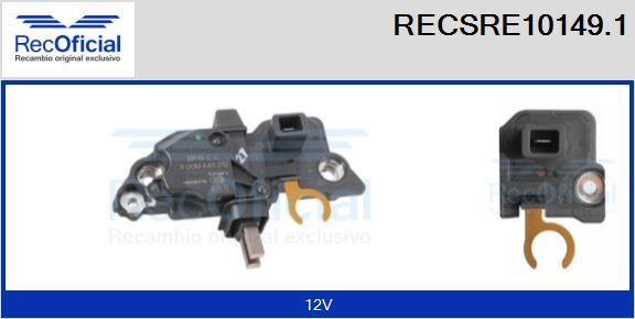 RECOFICIAL RECSRE10149.1 - Регулатор на генератор vvparts.bg