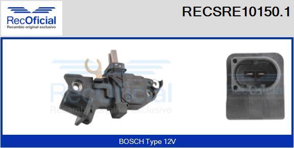 RECOFICIAL RECSRE10150.1 - Регулатор на генератор vvparts.bg