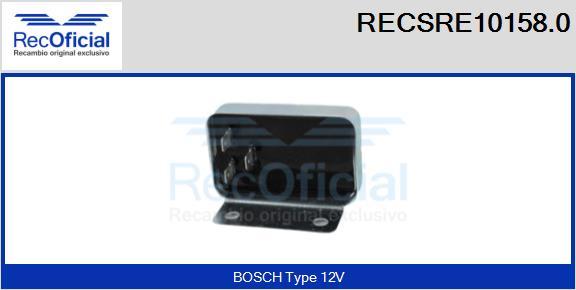 RECOFICIAL RECSRE10158.0 - Регулатор на генератор vvparts.bg