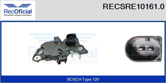 RECOFICIAL RECSRE10161.0 - Регулатор на генератор vvparts.bg