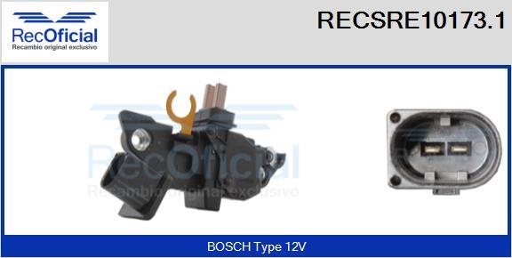 RECOFICIAL RECSRE10173.1 - Регулатор на генератор vvparts.bg