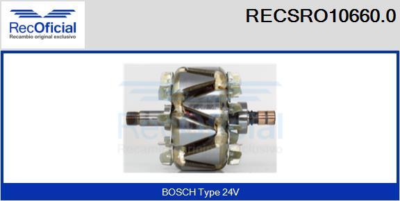 RECOFICIAL RECSRO10660.0 - Ротор, генератор vvparts.bg