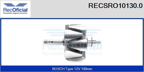 RECOFICIAL RECSRO10130.0 - Ротор, генератор vvparts.bg