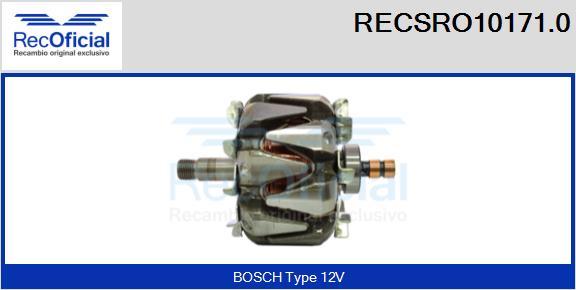 RECOFICIAL RECSRO10171.0 - Ротор, генератор vvparts.bg