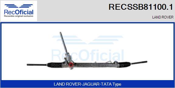 RECOFICIAL RECSSB81100.1 - Кормилна кутия vvparts.bg