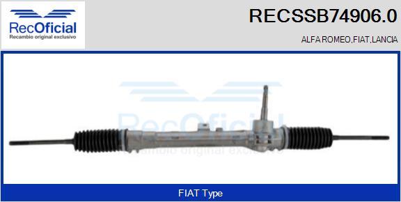 RECOFICIAL RECSSB74906.0 - Кормилна кутия vvparts.bg