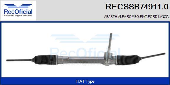 RECOFICIAL RECSSB74911.0 - Кормилна кутия vvparts.bg