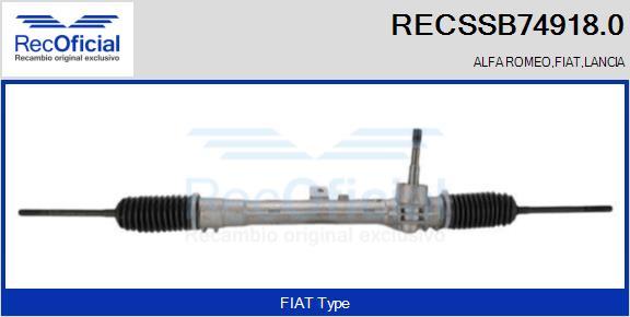 RECOFICIAL RECSSB74918.0 - Кормилна кутия vvparts.bg