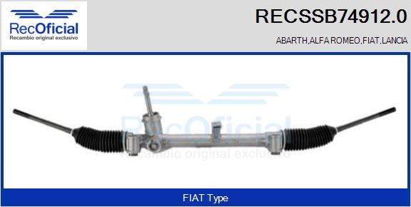 RECOFICIAL RECSSB74912.0 - Кормилна кутия vvparts.bg