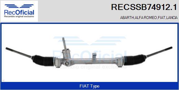 RECOFICIAL RECSSB74912.1 - Кормилна кутия vvparts.bg