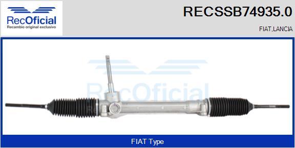 RECOFICIAL RECSSB74935.0 - Кормилна кутия vvparts.bg