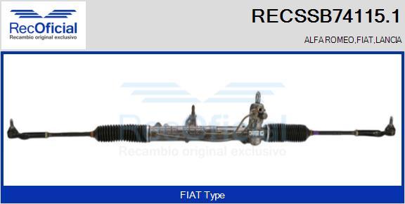 RECOFICIAL RECSSB74115.1 - Кормилна кутия vvparts.bg