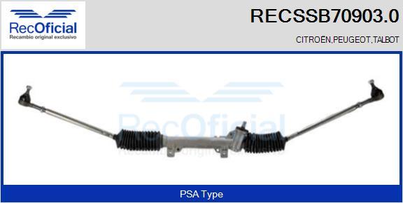 RECOFICIAL RECSSB70903.0 - Кормилна кутия vvparts.bg