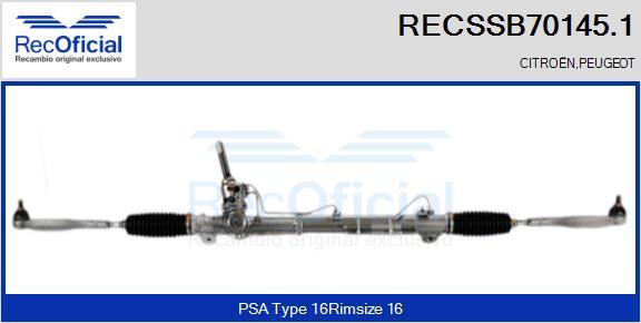 RECOFICIAL RECSSB70145.1 - Кормилна кутия vvparts.bg