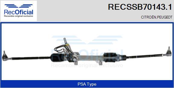 RECOFICIAL RECSSB70143.1 - Кормилна кутия vvparts.bg