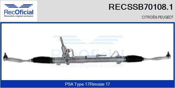 RECOFICIAL RECSSB70108.1 - Кормилна кутия vvparts.bg