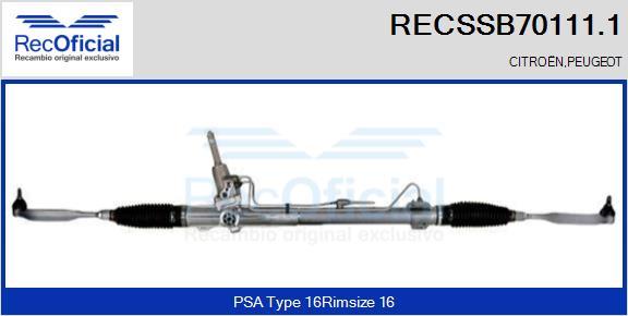 RECOFICIAL RECSSB70111.1 - Кормилна кутия vvparts.bg