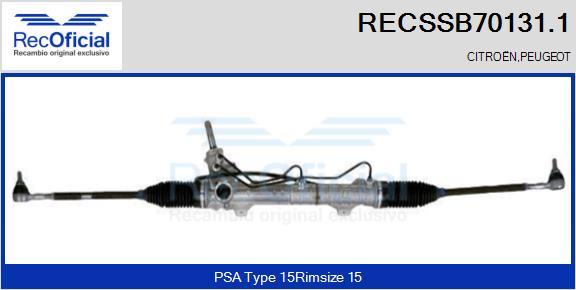 RECOFICIAL RECSSB70131.1 - Кормилна кутия vvparts.bg