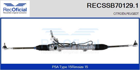 RECOFICIAL RECSSB70129.1 - Кормилна кутия vvparts.bg